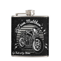 Monogramme d'homme de cycliste de Motorcyle le
