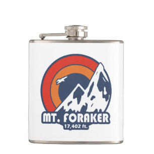 Flasques Mont Foraker Alaska Sun Eagle