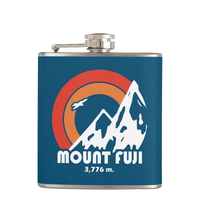 Flasques Mont Fuji Japon Aigle solaire (Devant)