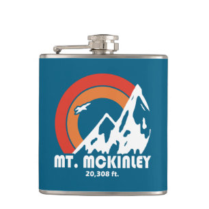 Flasques Mont McKinley Alaska Sun Eagle