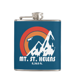 Flasques Mont St. Helens Washington Sun Eagle