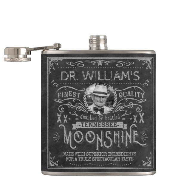 Flasques Moonshine Vintage Hillbilly (Ouvert)