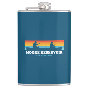 Flasques Moore Réservoir Canot New Hampshire