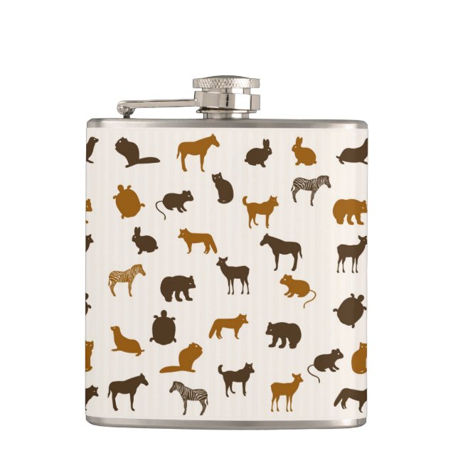 Flasques Motif animal 1 (Devant)