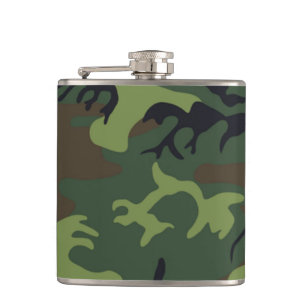 FLASQUES MOTIF CAMOFLAUGE