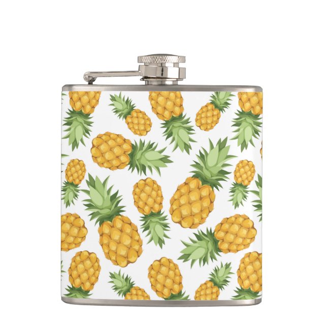 Flasques Motif d'ananas de bande dessinée (Devant)