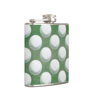 Flasques Motif de balle de golf peint