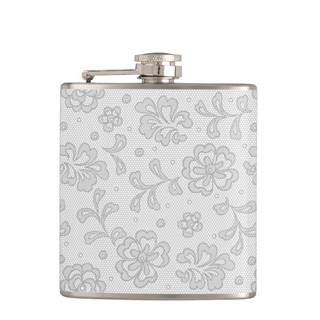 Flasques Motif de dentelle, cru 1 de fleur (Devant)