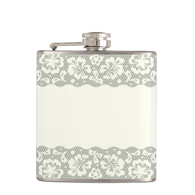 Flasques Motif de dentelle, cru 5 de fleur (Devant)