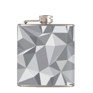 Flasques Motif de diamant - polygone abstrait