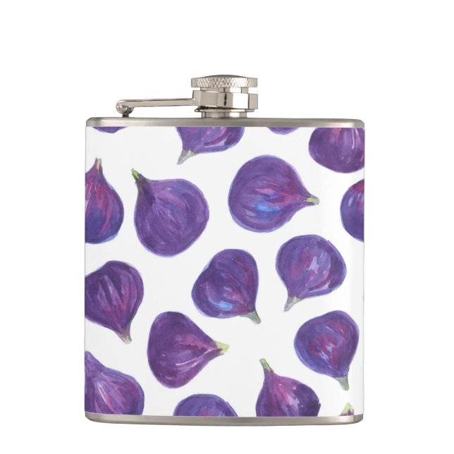 Flasques Motif de figues aquarelle (Devant)