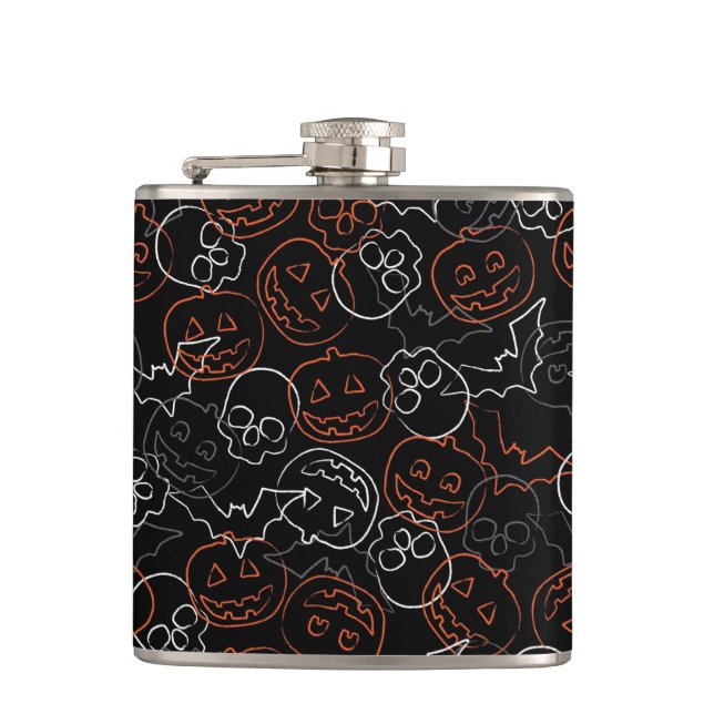 Flasques Motif de Halloween (Devant)
