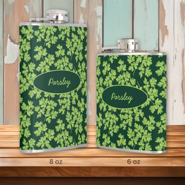 Flasques Motif de persil (Créateur téléchargé)