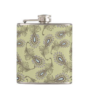 Flasques Motif de plume