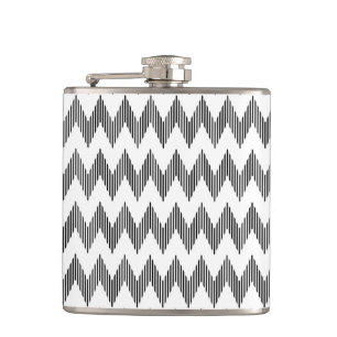 Flasques Motif de zigzag géométrique