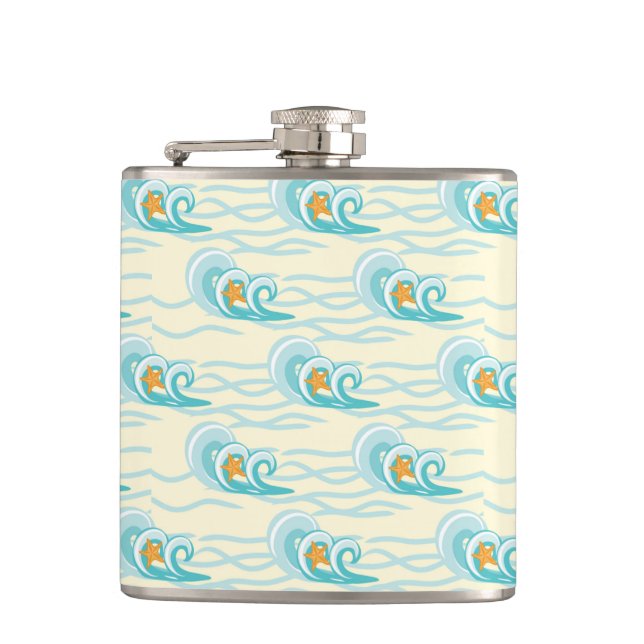 Flasques Motif des vagues douces (Devant)