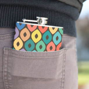 Flasques Motif d'oignon multicolore
