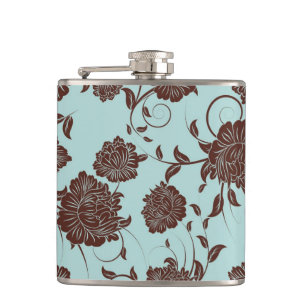 Flasques Motif floral 11