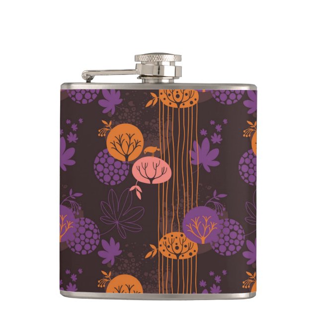 Flasques Motif floral 2 3 (Devant)