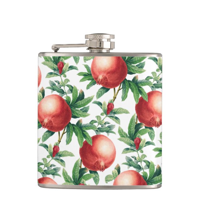 Flasques Motif Garnet (Devant)