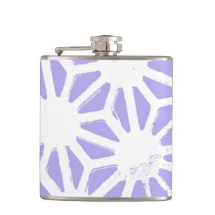 Flasques Motif géométrique Lavender