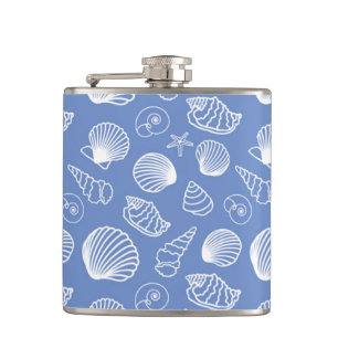 Flasques Motif impertinent de coquillage