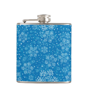 Flasques Motif Snowflake