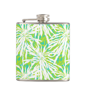 Flasques Motif tropical de palmettes