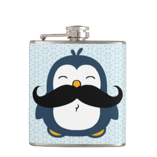Flasques Moustache Penguin