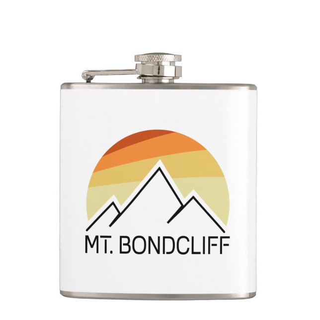 Flasques Mt. Bondcliff New Hampshire Retro (Devant)