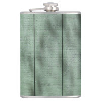 Mur en bois vert rustique avec les ombres