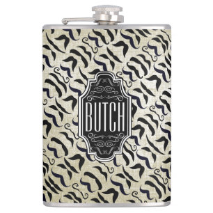 Flasques Mustache M. Hipster Vintage Retro