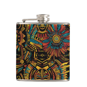 Flasques Mythique Cobalt "Aztec Dream" Fiole de vinyle enve