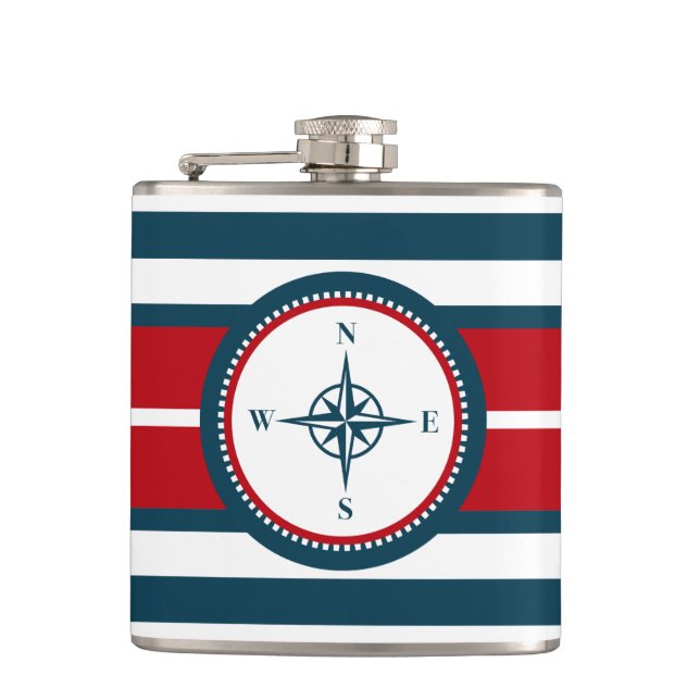 Flasques Nautical design (Devant)