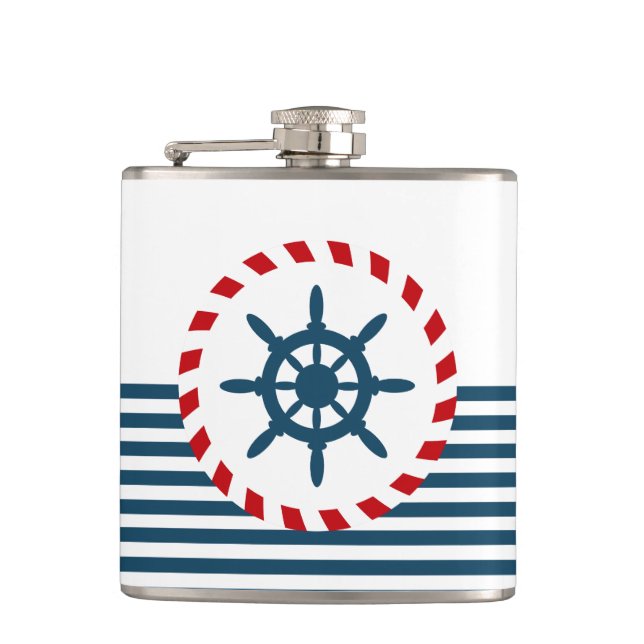 Flasques Nautical design (Devant)