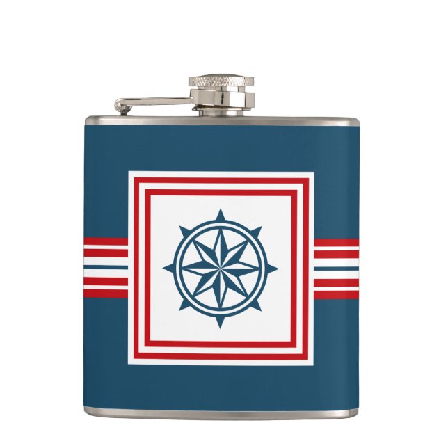 Flasques Nautical themed design (Devant)