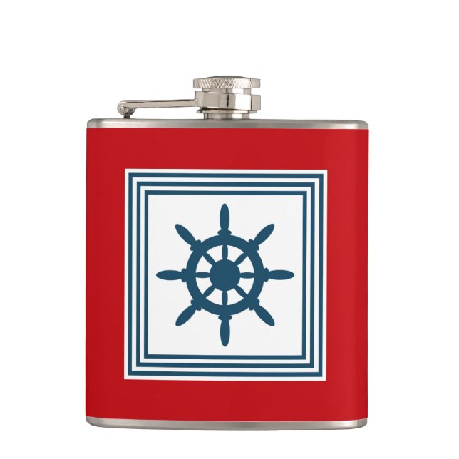 Flasques Nautical themed design (Devant)