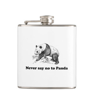 Flasques Ne dites jamais non au panda