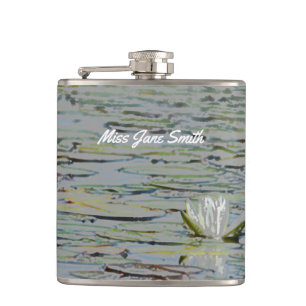 Flasques Nénuphar Pond Lake Flower I Drink Flask