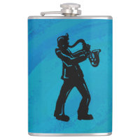 New York Boogie Nuits Saxophone Bleu