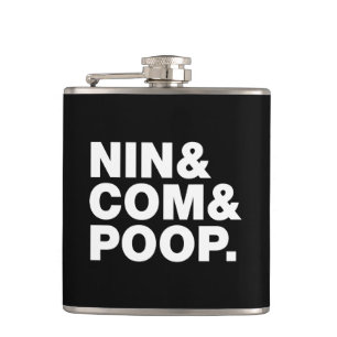 FLASQUES NIN & COM & POOP.