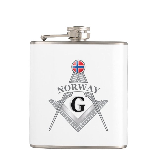 Flasques Norway freemasonry sign (Devant)