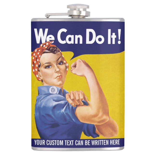 Flasques Nous pouvons le faire ! Rosie la riveteuse (Devant)