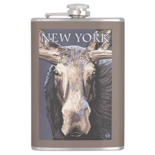 Flasques Nouvelle de YorkMoose fin