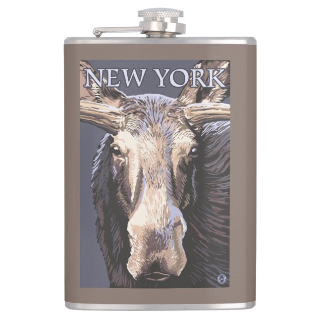 Flasques Nouvelle de YorkMoose fin (Devant)