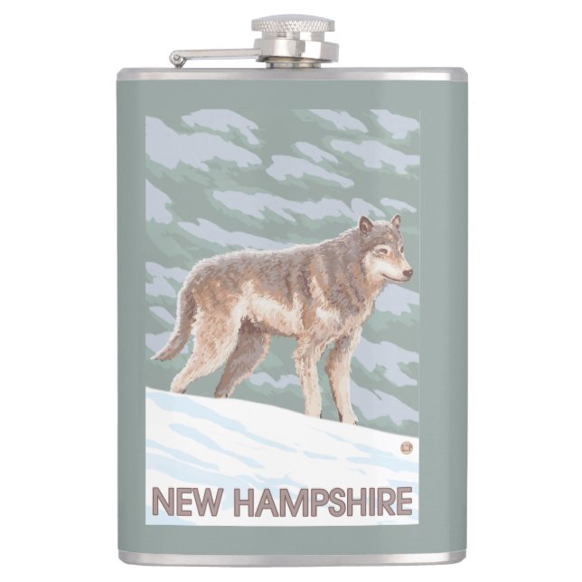 Flasques Nouvelle scène de HampshireWolf (Devant)