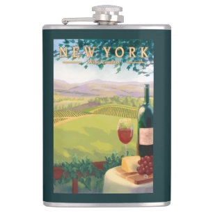 Flasques Nouvelle scène de pays de YorkWine