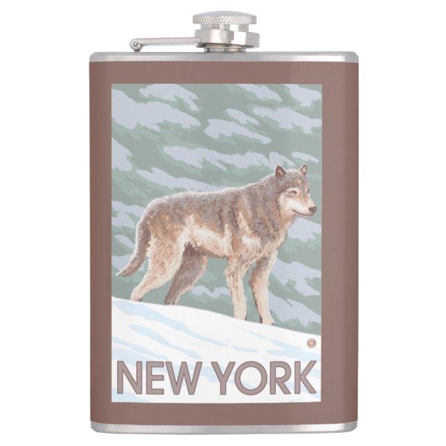 Flasques Nouvelle scène de YorkWolf (Devant)