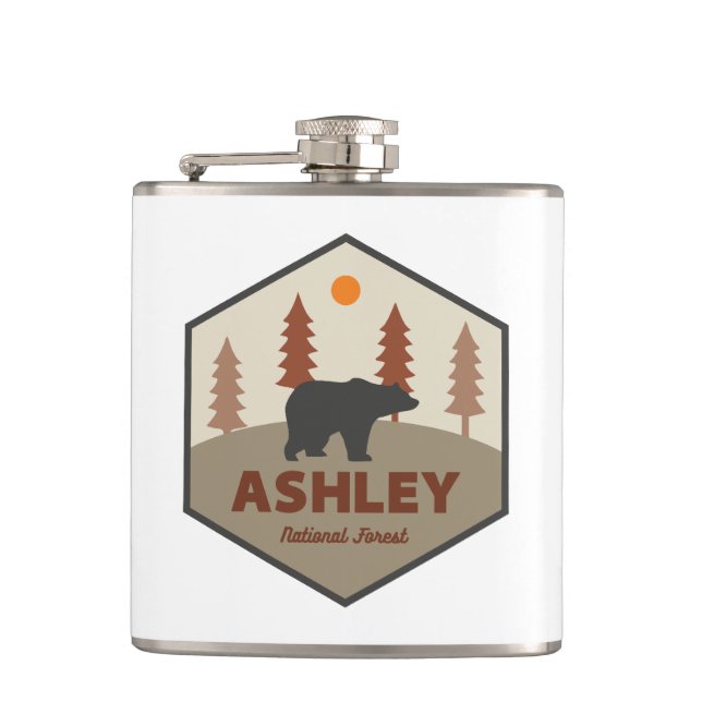 Flasques Ours forestier national Ashley (Devant)