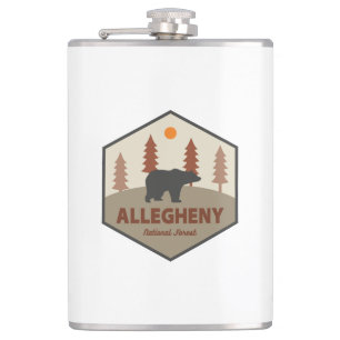 Flasques Ours forestier national d'Allegheny